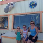 Outside the Sharklab.