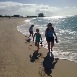 The walk back along the beach was well worth it and it also saved us $20 in taxi fares.